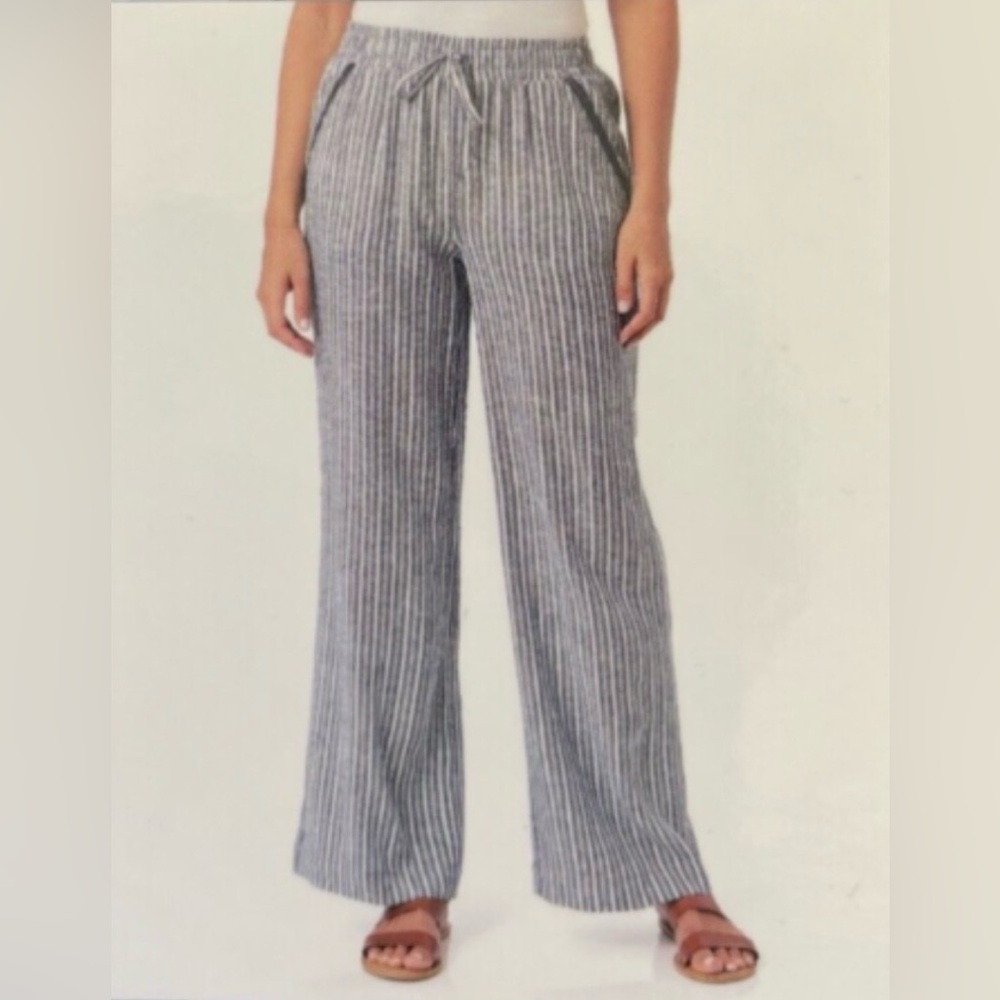 NWOT Briggs Striped Wide-Leg Women’s Pants